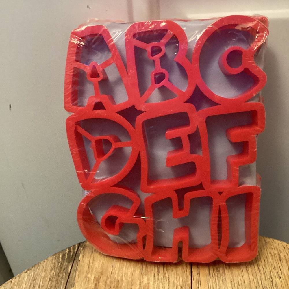 BRAND NEW Vintage Jello Jigglers Alphabet A-Z